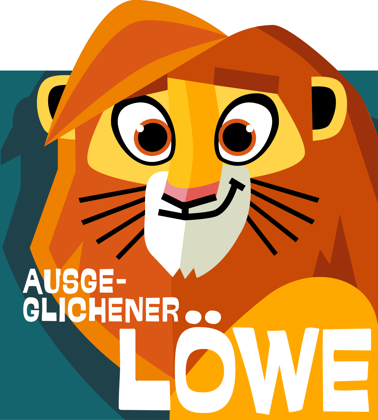 Icon-Ausgeglichener-Loewe